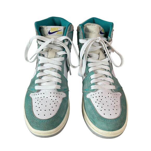 Nike Air Jordan 1 High OG Turbo Green Mens Size 7 555088-311 Retro - Picture 3 of 7